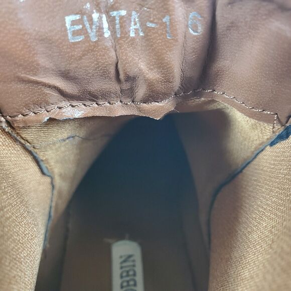 Cape Robbin Evita Brown Suede Ankle Boots Booties Size 6 - Picture 7 of 8